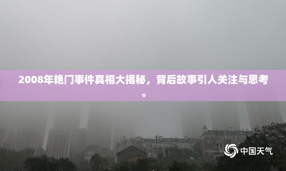 2008年艳门事件真相大揭秘，背后故事引人关注与思考。