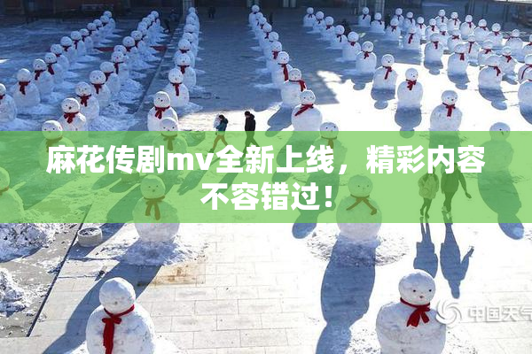 麻花传剧mv全新上线，精彩内容不容错过！