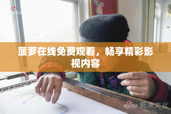 菠萝在线免费观看，畅享精彩影视内容