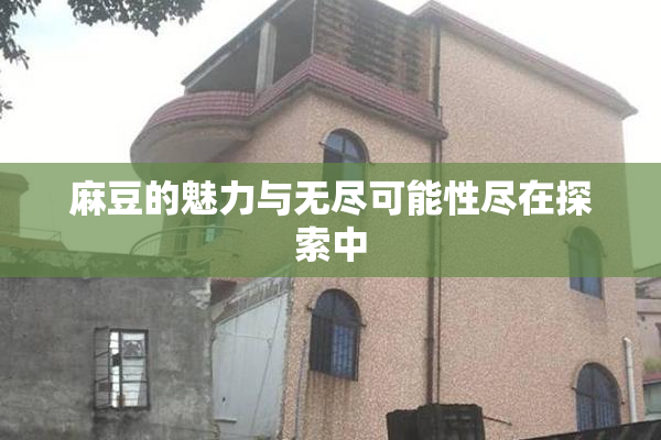 麻豆的魅力与无尽可能性尽在探索中