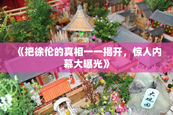 《把徐伦的真相一一揭开，惊人内幕大曝光》