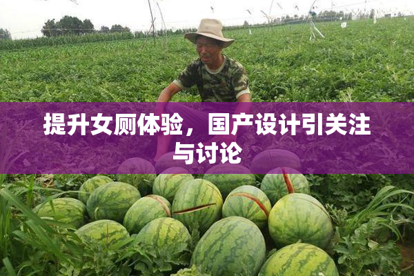 提升女厕体验，国产设计引关注与讨论