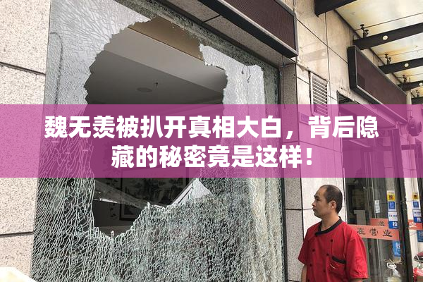 魏无羡被扒开真相大白，背后隐藏的秘密竟是这样！
