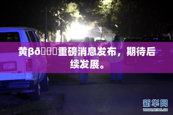 黄β🔞重磅消息发布，期待后续发展。