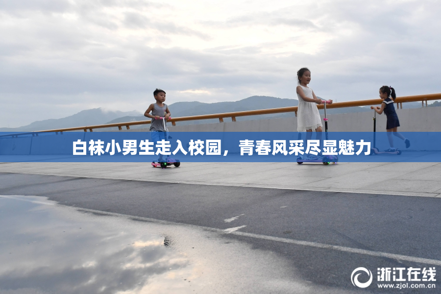 白袜小男生走入校园，青春风采尽显魅力
