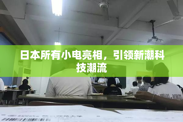 日本所有小电亮相，引领新潮科技潮流