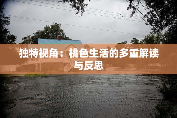 独特视角：桃色生活的多重解读与反思