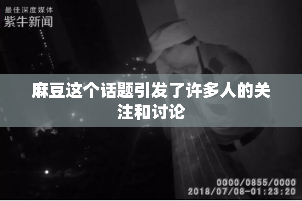 麻豆这个话题引发了许多人的关注和讨论
