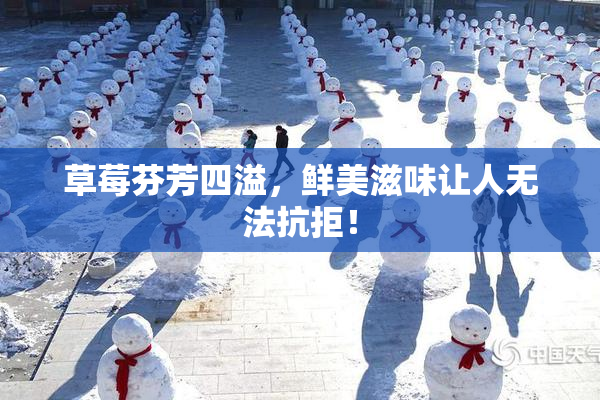 草莓芬芳四溢，鲜美滋味让人无法抗拒！