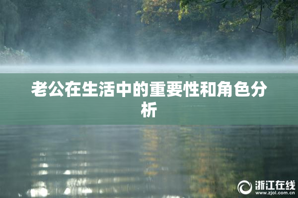 老公在生活中的重要性和角色分析