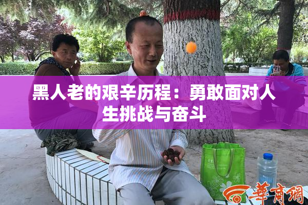 黑人老的艰辛历程：勇敢面对人生挑战与奋斗