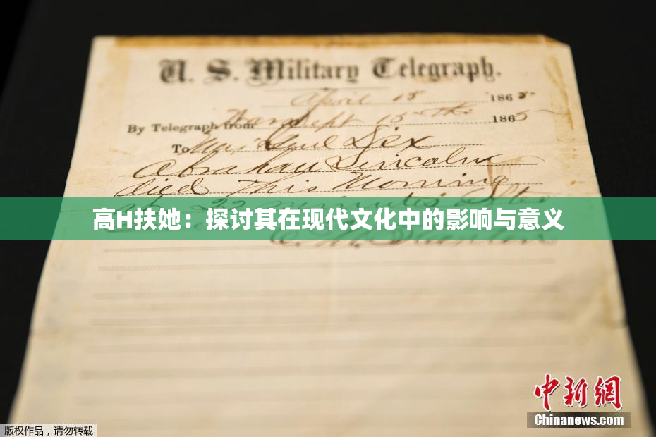 高H扶她：探讨其在现代文化中的影响与意义