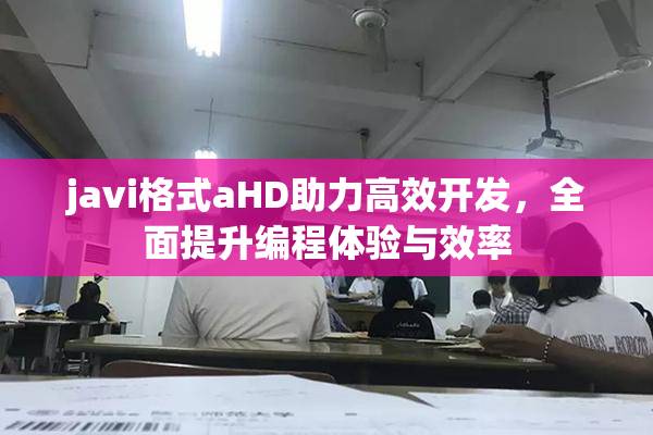 javi格式aHD助力高效开发，全面提升编程体验与效率