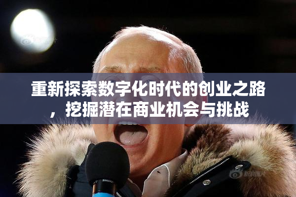 重新探索数字化时代的创业之路，挖掘潜在商业机会与挑战