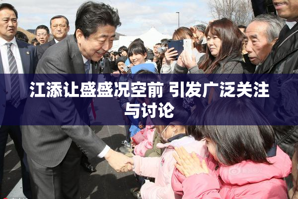 江添让盛盛况空前 引发广泛关注与讨论