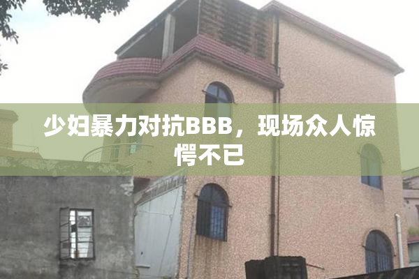 少妇暴力对抗BBB，现场众人惊愕不已