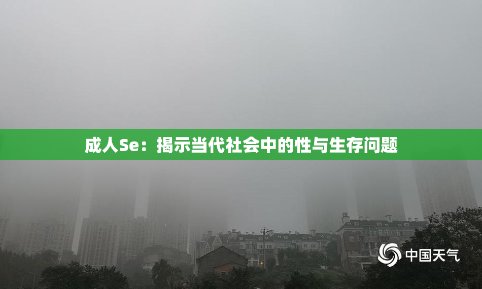 成人Se：揭示当代社会中的性与生存问题