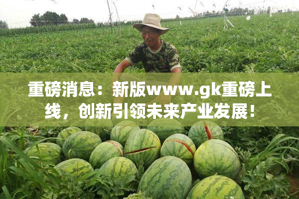 重磅消息：新版www.gk重磅上线，创新引领未来产业发展！