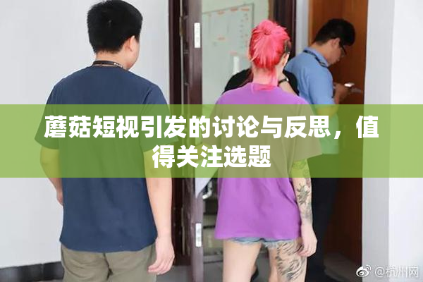 蘑菇短视引发的讨论与反思，值得关注选题