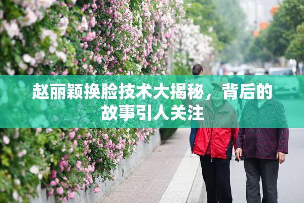 赵丽颖换脸技术大揭秘，背后的故事引人关注