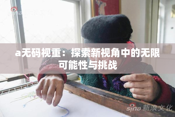 a无码视重：探索新视角中的无限可能性与挑战