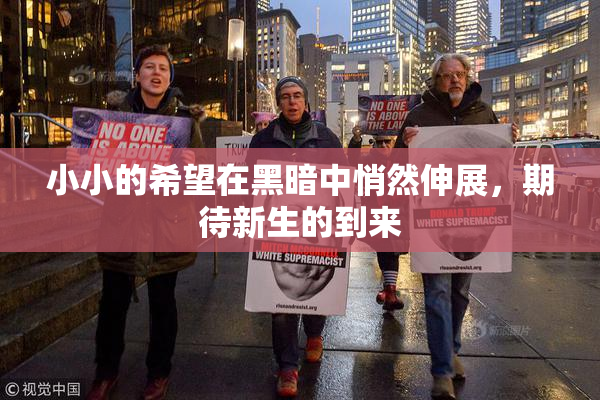 小小的希望在黑暗中悄然伸展，期待新生的到来