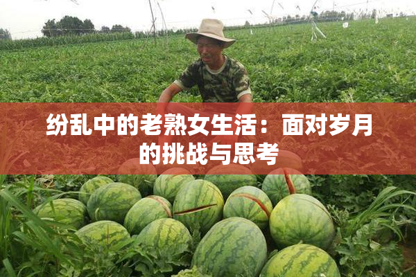 纷乱中的老熟女生活：面对岁月的挑战与思考