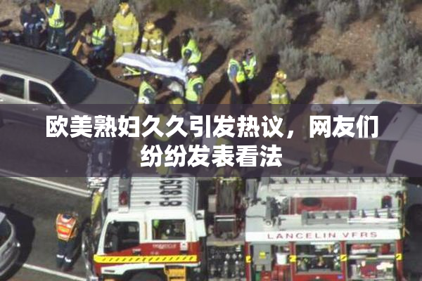 欧美熟妇久久引发热议，网友们纷纷发表看法