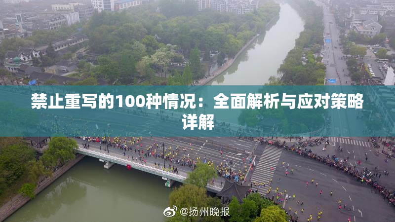 禁止重写的100种情况：全面解析与应对策略详解