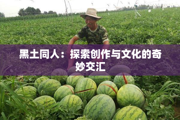 黑土同人：探索创作与文化的奇妙交汇