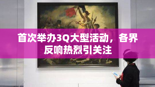 首次举办3Q大型活动，各界反响热烈引关注