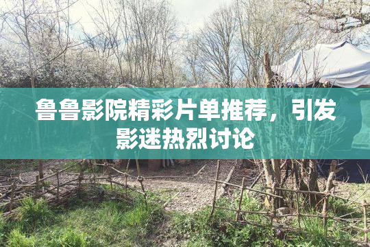 鲁鲁影院精彩片单推荐，引发影迷热烈讨论