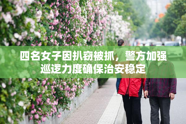 四名女子因扒窃被抓，警方加强巡逻力度确保治安稳定